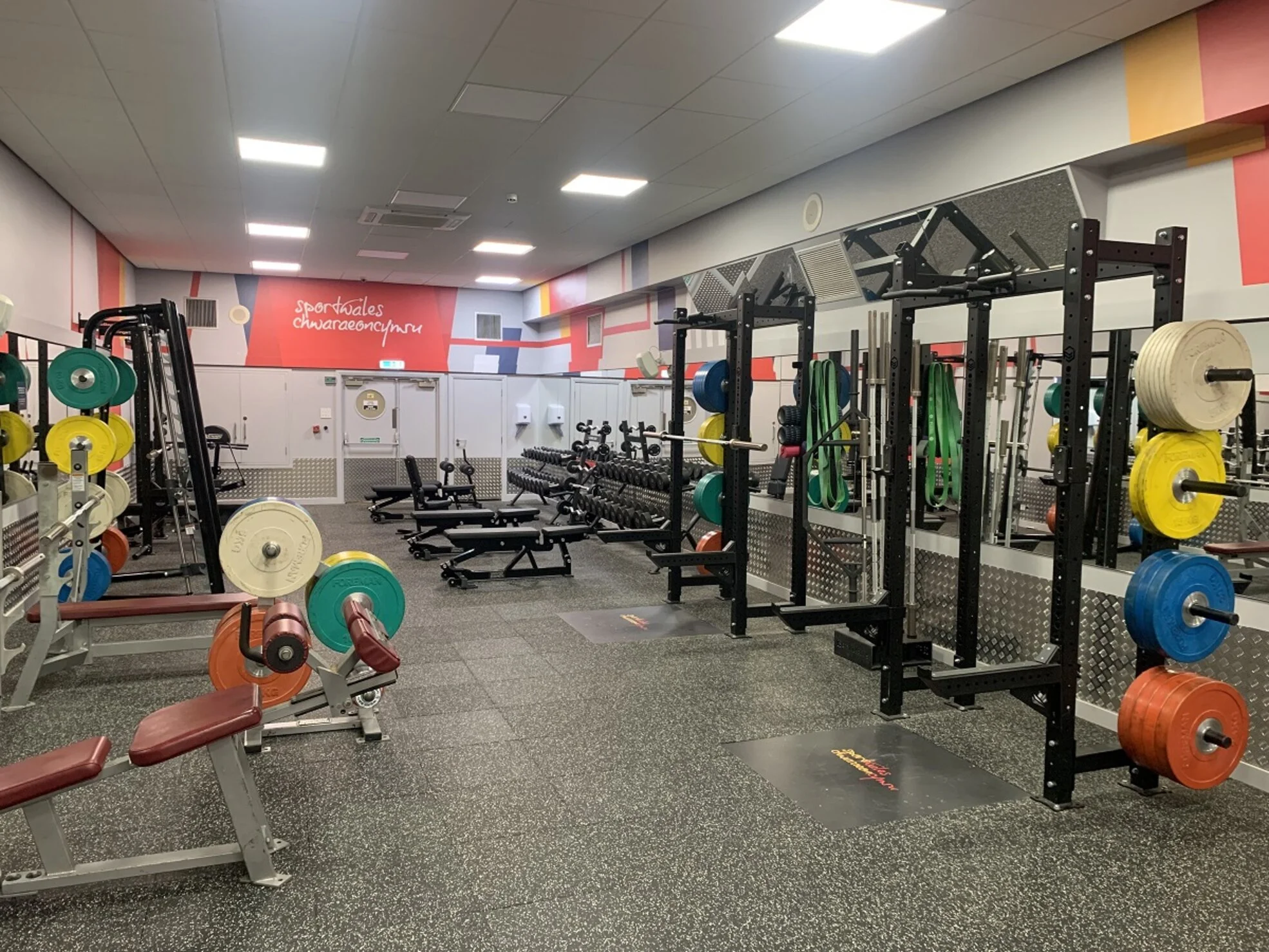Cardio Free weights gym Sport Wales