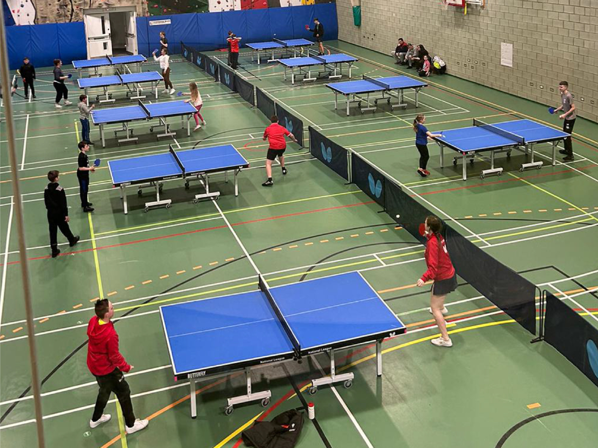 Opening new doors to table tennis in Merthyr Tydfil Sport Wales