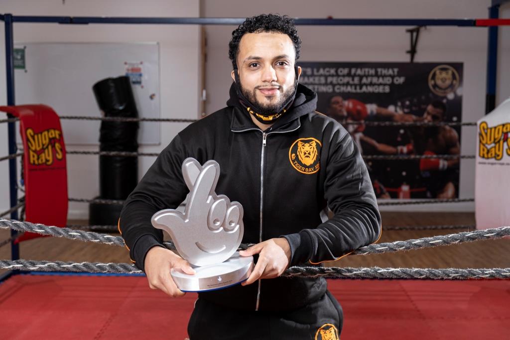 CARDIFF BOXING COACH CROWNED ‘LOCKDOWN LEGEND’ IN 2020 NATIONAL LOTTERY